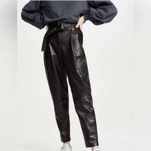 Anine Bing Ines Leather Trouser
